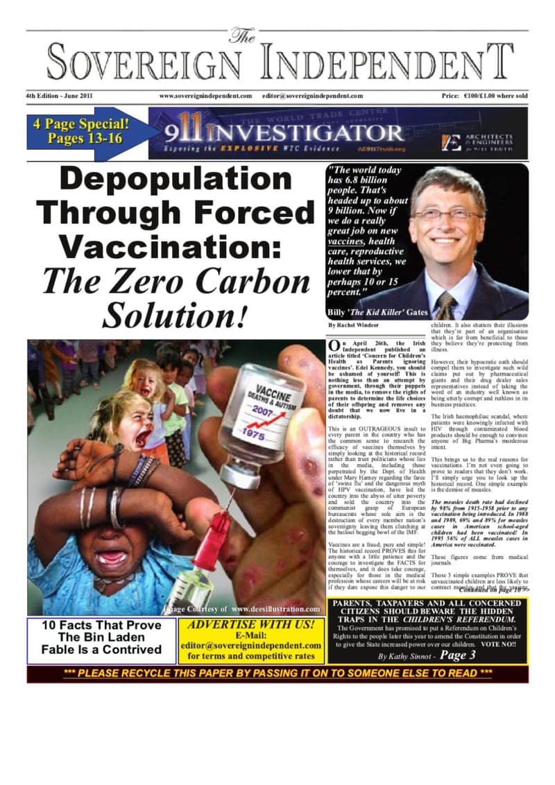 Front page — June 2011 · Edition 4