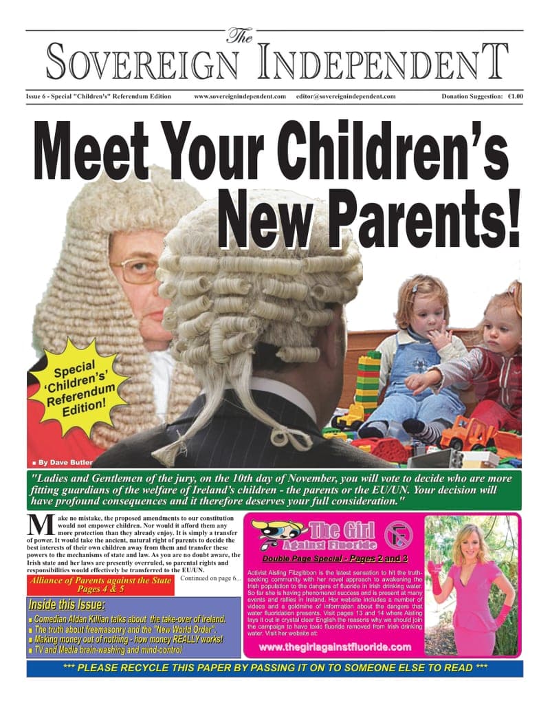 Front page — November 2012 · Edition 6